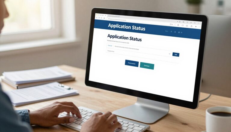 How to Check SSI application status