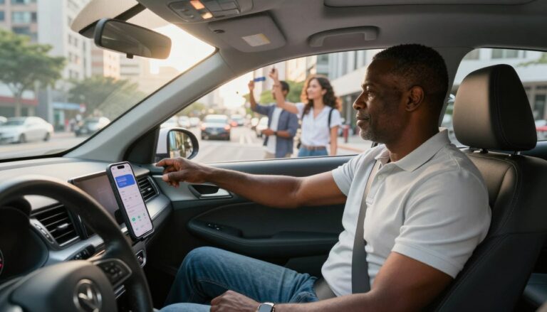Ride-Share Driver Drive passengers using apps: How to work