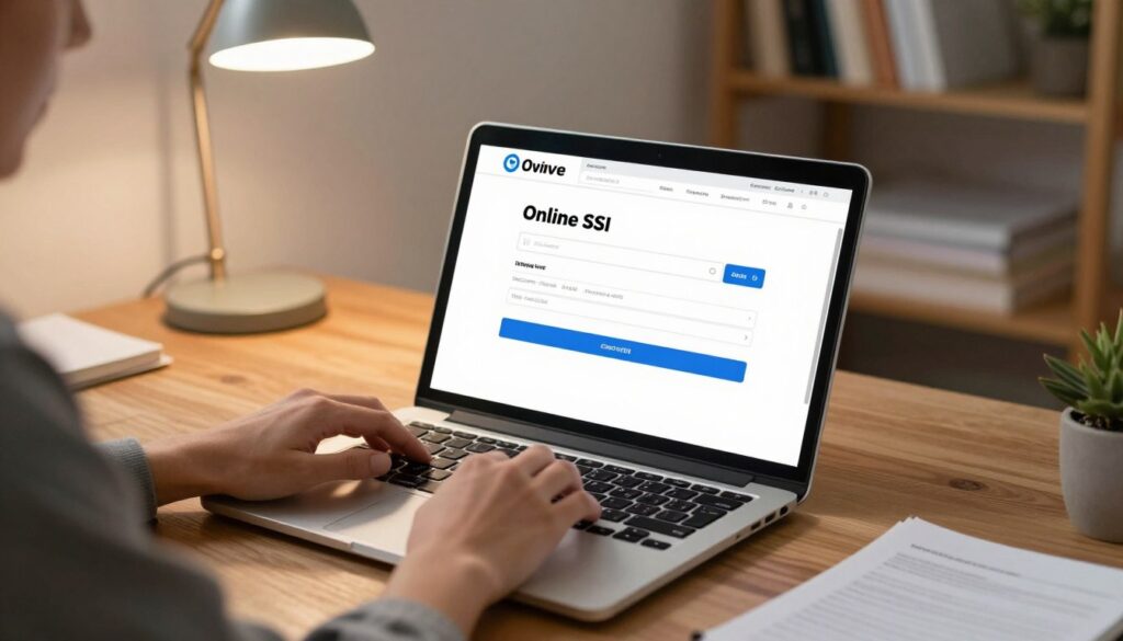 SSI online account setup